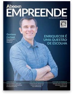 Capa original da Revista Empreende com Gustavo Cerbasi