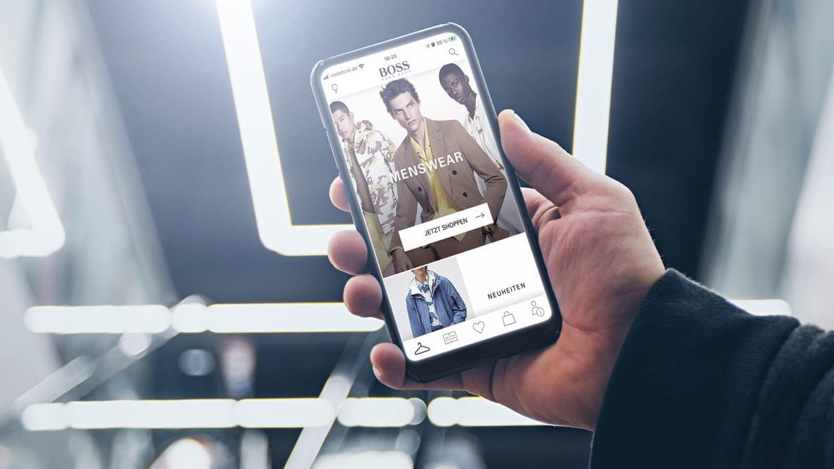 hugo boss ecom story