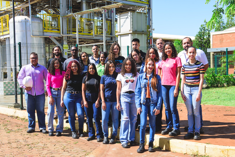 Jovens atendidos em uma das turmas do programa Senai Profissionalizante