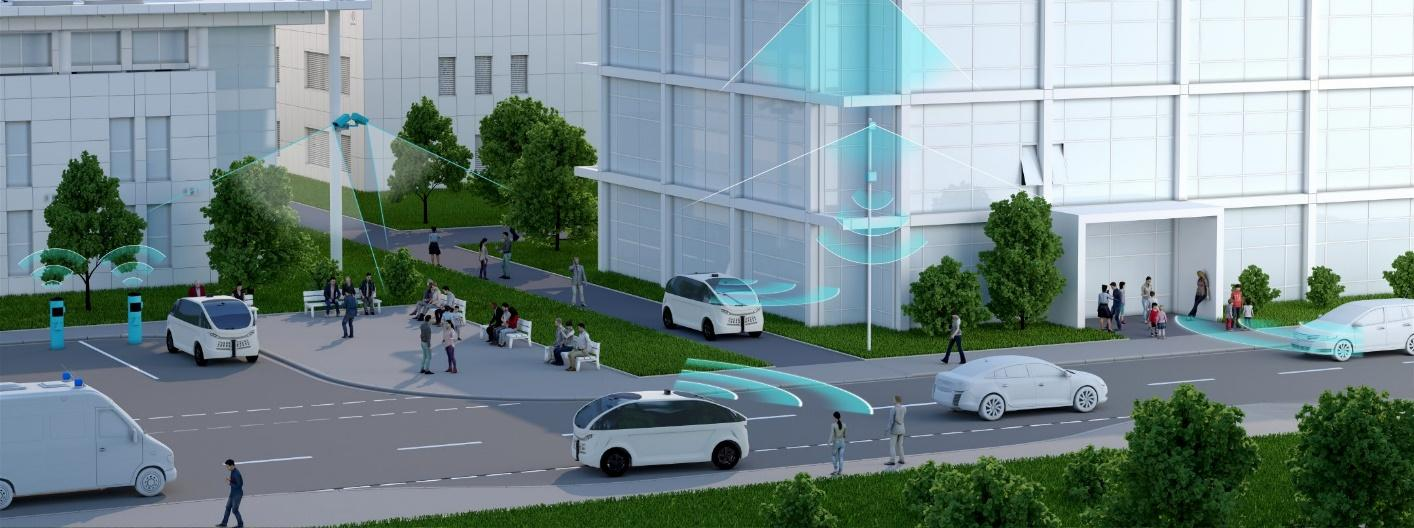 Figura 3: Na primeira etapa do projeto de um VA, os engenheiros entendem como o VA vai operar em seu ambiente e como vai interagir com a infraestrutura inteligente. (Fonte da imagem: Siemens)