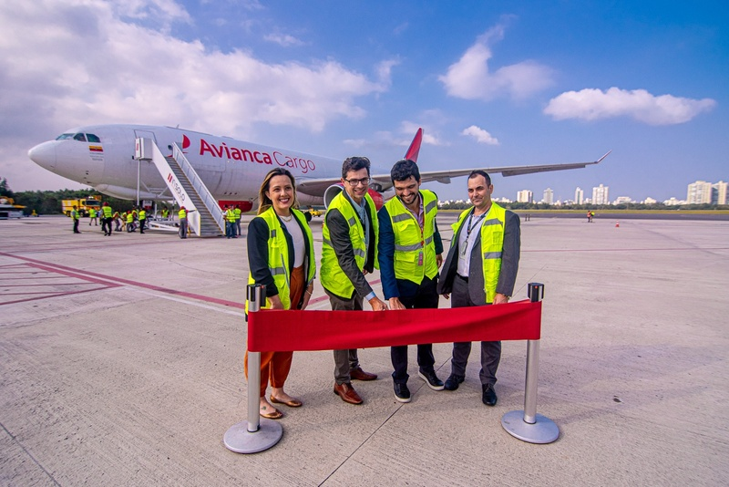 Avianca Cargo inaugurou rota em Vitória