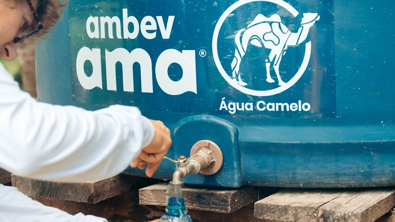 Divulgação Ambev: Projeto Água Camelo (4ª Edição Programa 100+ Labs - 2022)