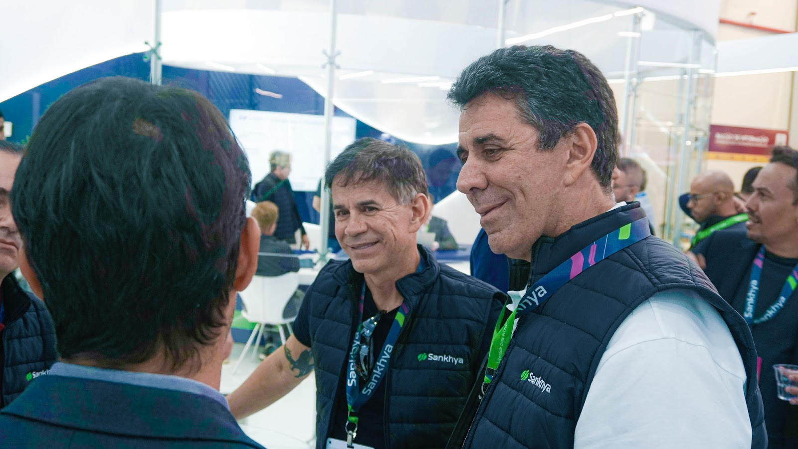 Felipe Calixto e Fábio Túlio, da Sankhya. Foto: Divulgação.