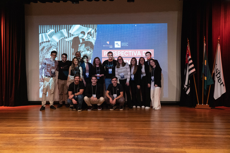 Vencedores da edição de 2022 do VC Challenge. Foto: Divulgação