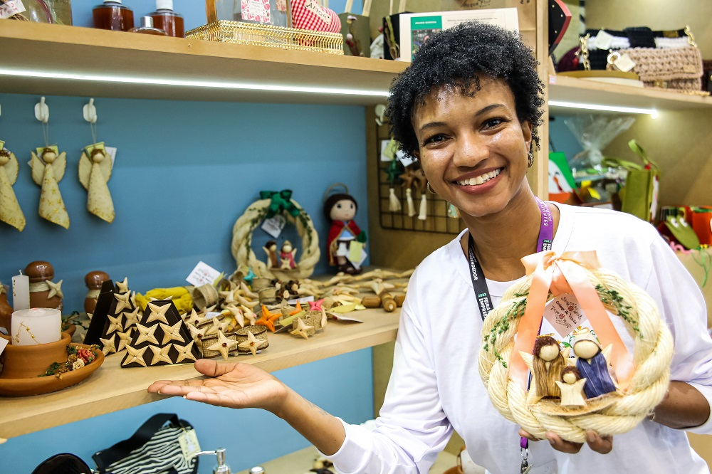 Amanda Basso, da Coisas de Vó, empresa de Olímpia (Foto: Sebrae-SP)