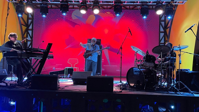 A programação musical do evento contou com presença da banda Azymuth, vinda diretamente de uma turnê pela Europa - divulgação