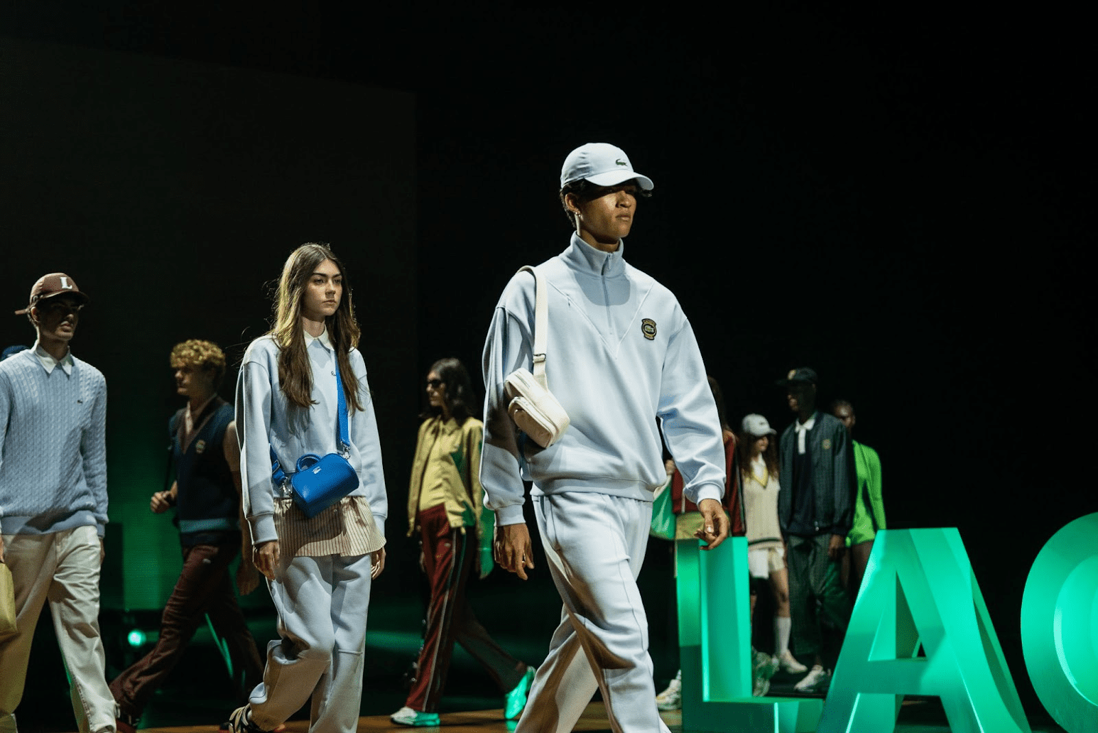 Desfile com novidades da marca durante o Croco Day Crédito: Laryssa Fraga e Rafaela Lima