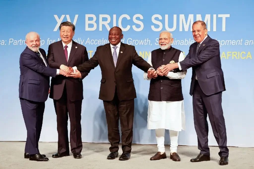 Países ricos e as Transferências financeiras dos BRICs