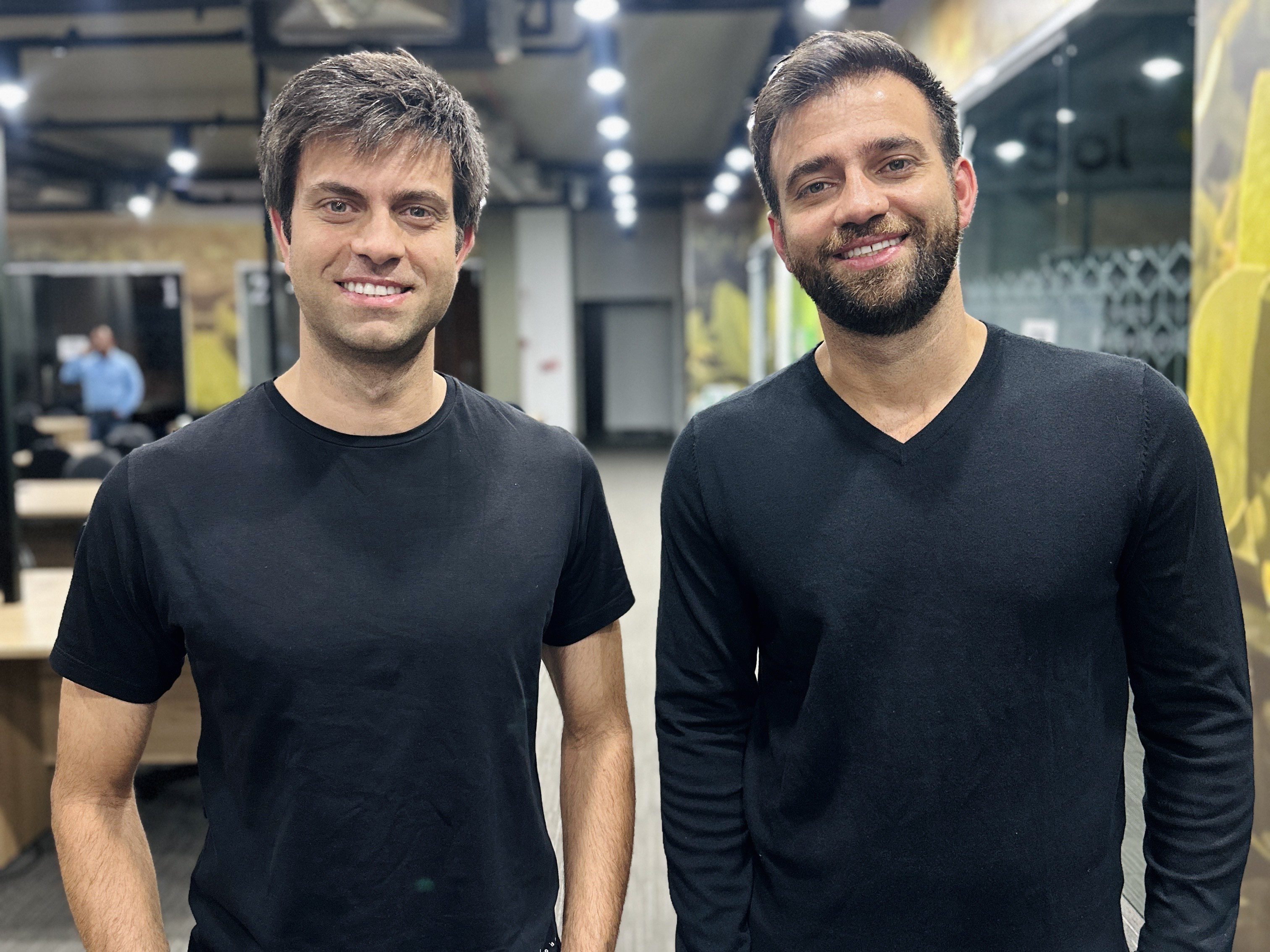 Os empreendedores fundadores da Gado Certo, os irmãos Imil Farah Neto e Eduardo Farah