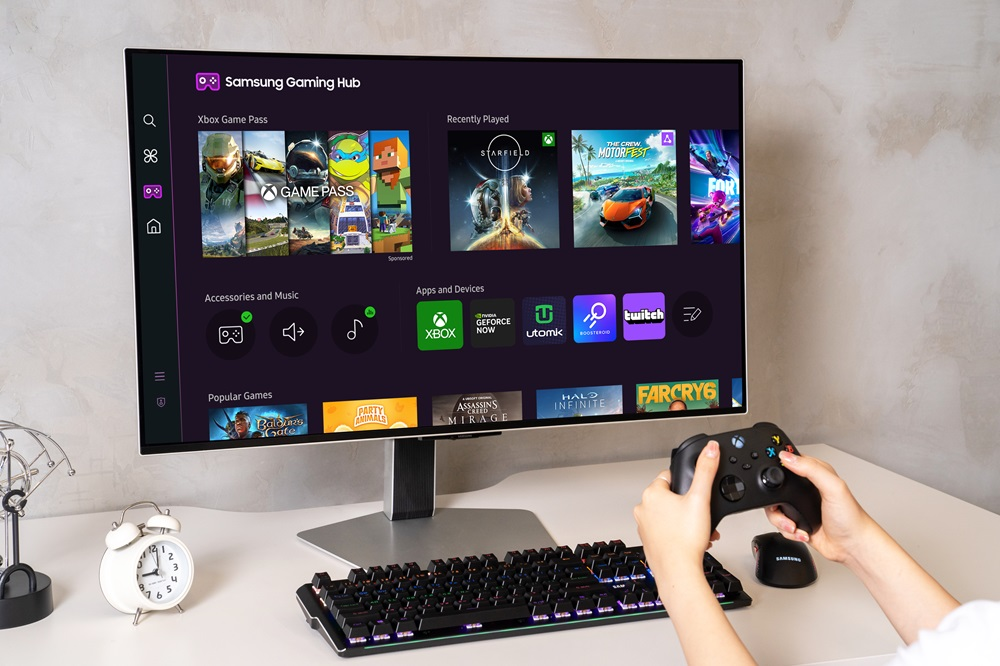 O Odyssey OLED G8, seu companheiro versátil, guia você para a utopia dos jogadores