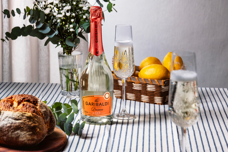 Espumante Garibaldi Prosecco Zero Álcool. Crédito Philogus