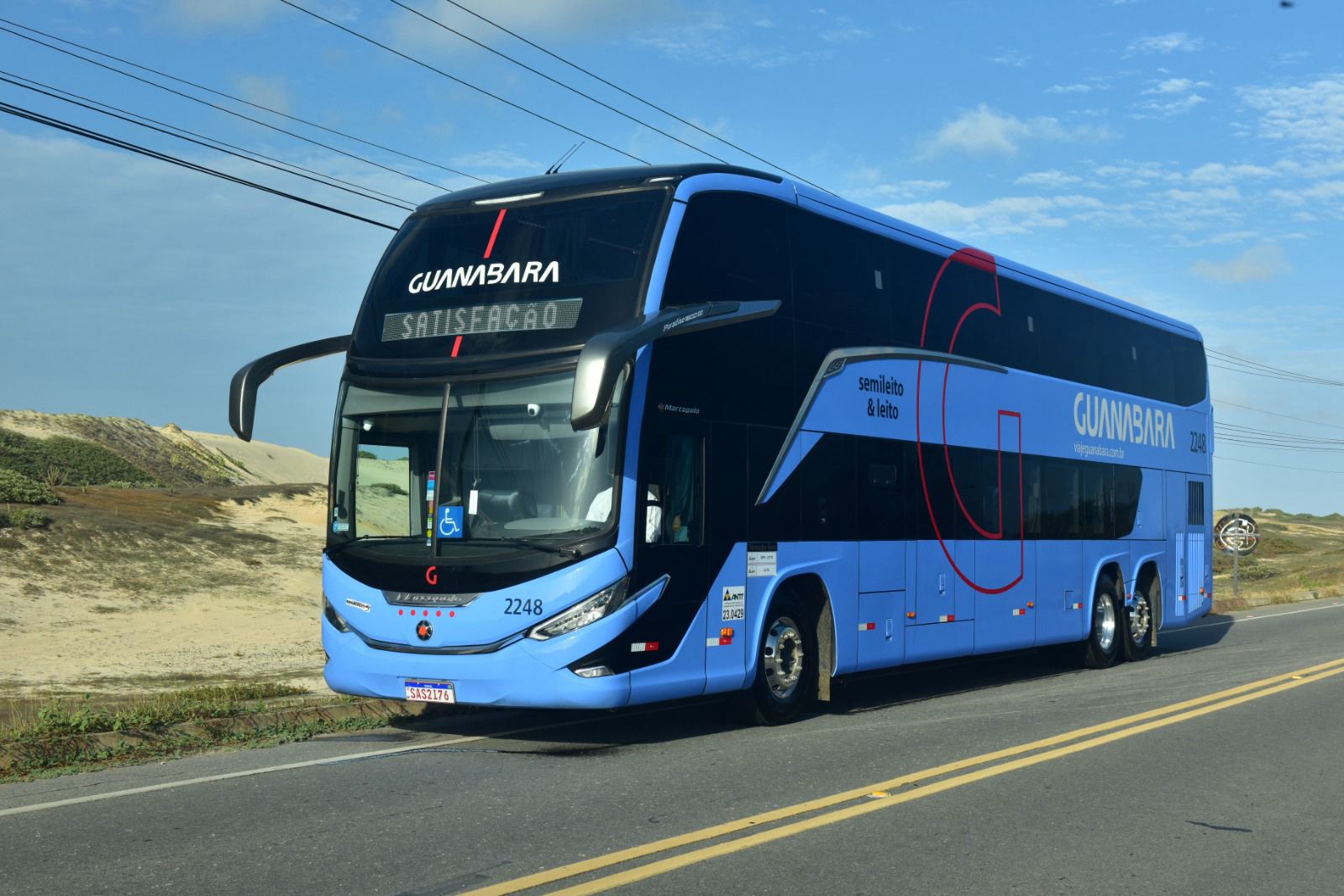 Guanabara investe R$ 100 milhões na compra de 50 novos ônibus Double Deckers