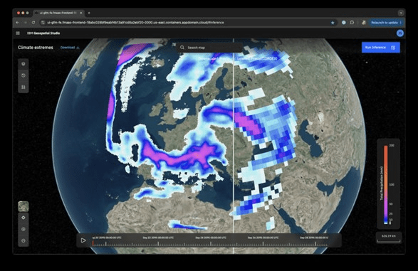IBM e NASA lançam modelo de inteligência artificial de código aberto para aplicações climáticas na plataforma Hugging Face