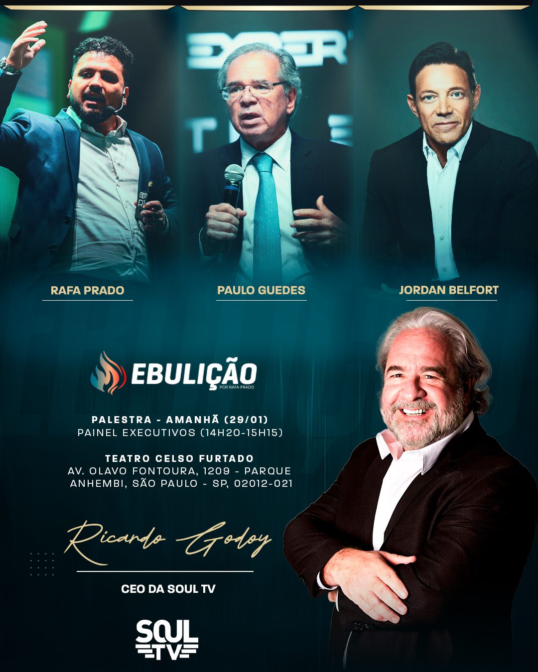 CEO da Soul TV participa do Ebulição 2025
