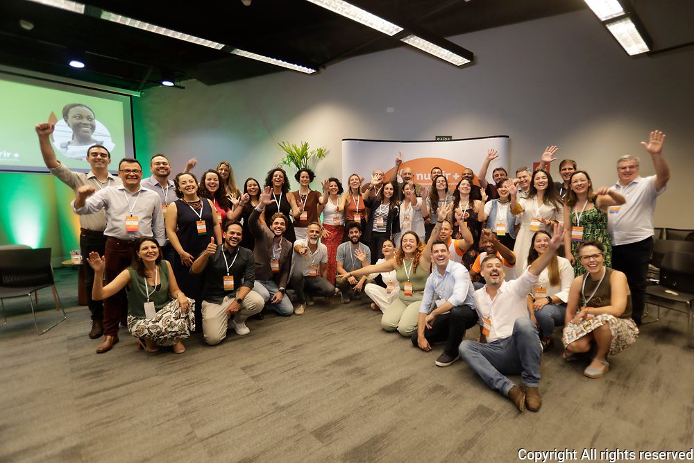 Encontro com as organizações selecionadas deu início à fase de aceleração do Nutrir+ 2025 (Foto: Ricardo Teles/Divulgação)