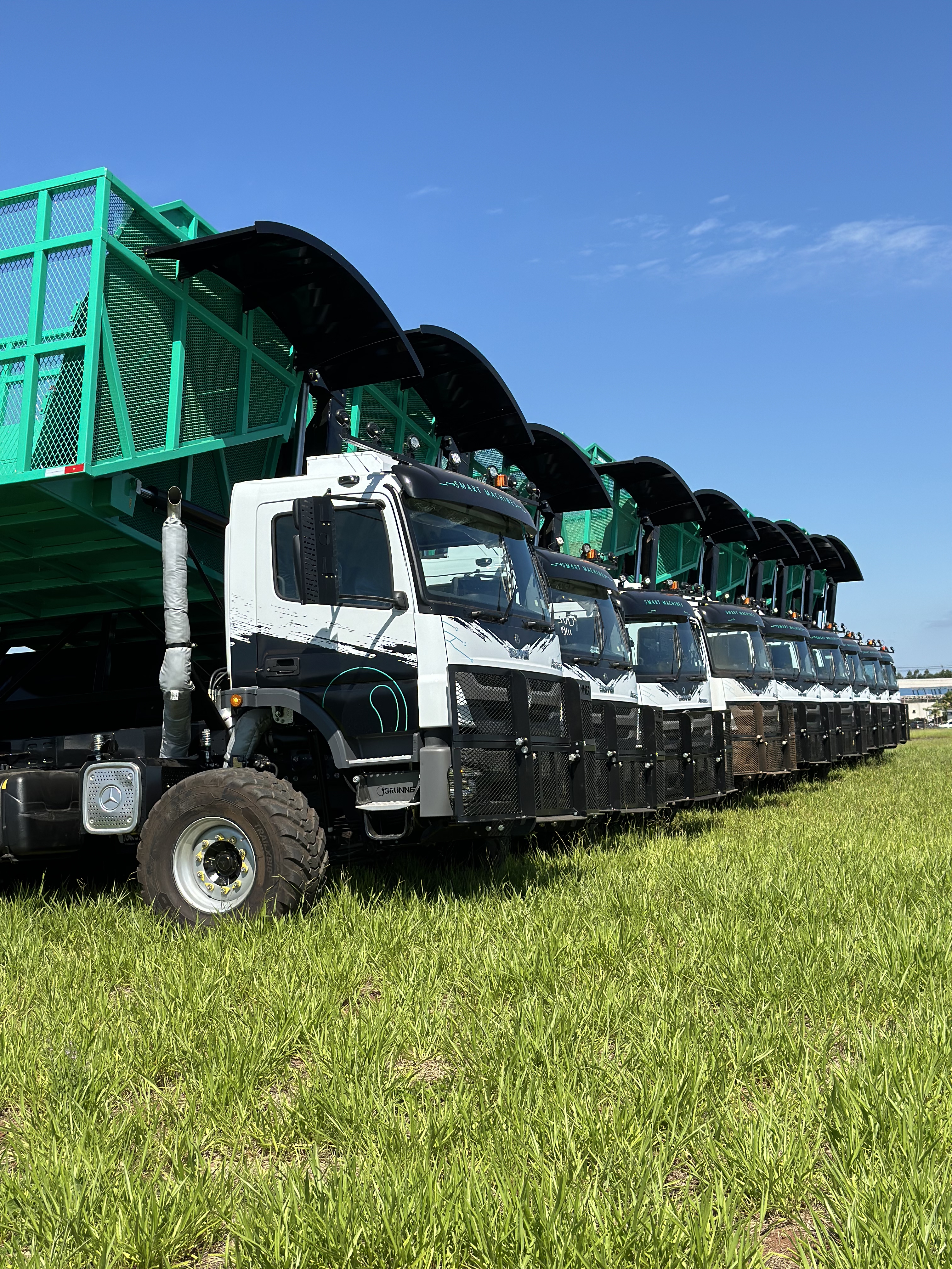 Na Agrishow, Grunner apresenta nova Smart Machine movida a etanol e lança modelos da Série S