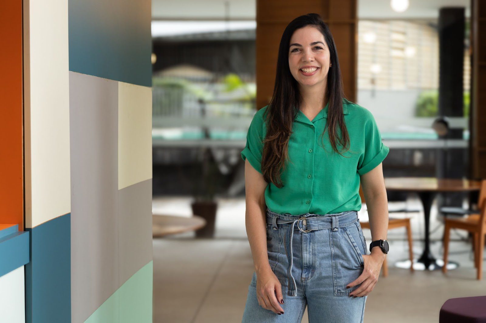 Rafa Cavalcanti, cofundadora e CEO da CloQ. Crédito da imagem: Luciano Alves