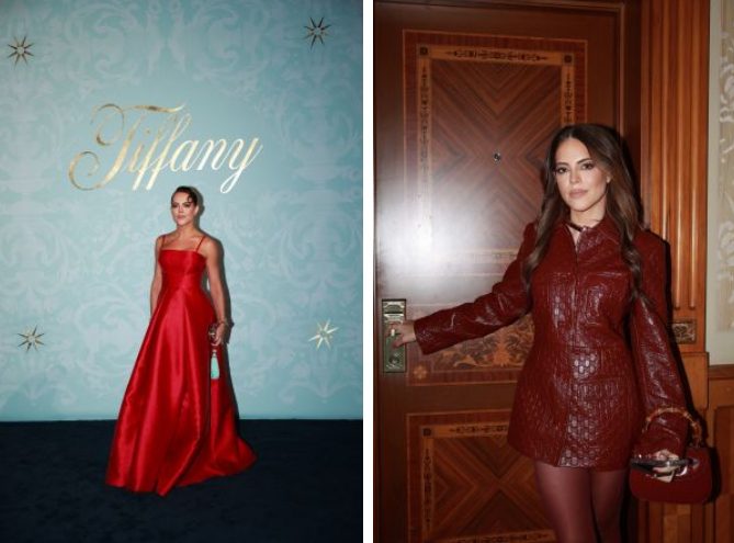 Emmanuele Louza marca presença no desfile da Gucci. Ruan Pontes