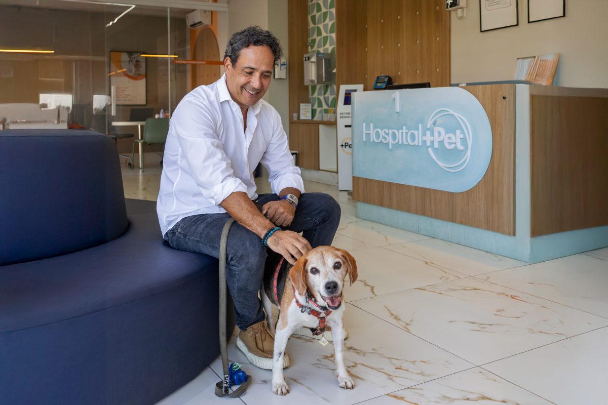 Pablo Teixeira, CEO da +Pet Lya Astrid