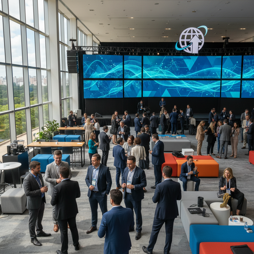 Executivos do varejo e indústria reunidos no Digitail Conference 2026 debatendo inteligência artificial e inovação