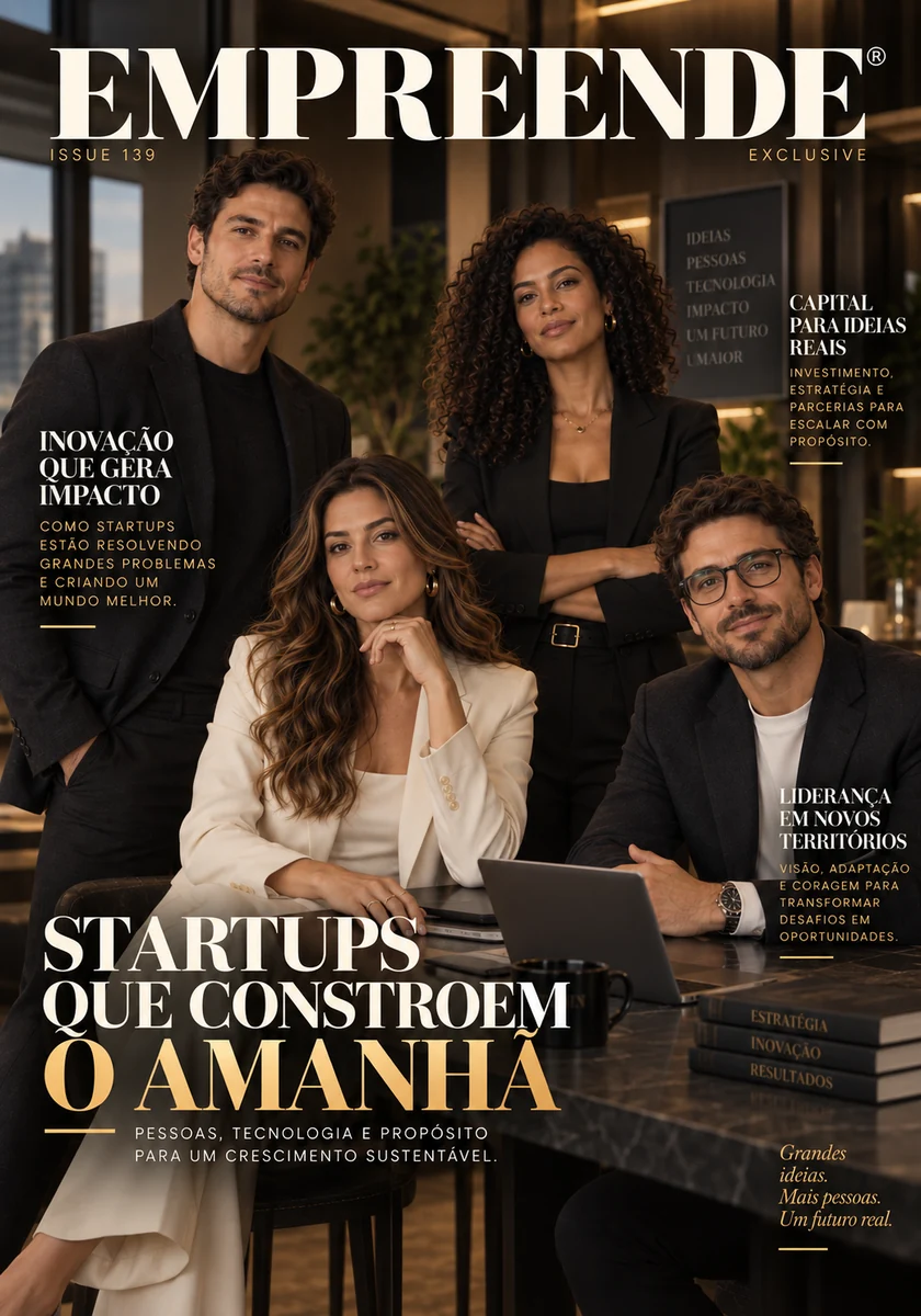 Capa ilustrativa Empreende Exclusive: Startups que constroem o amanhã